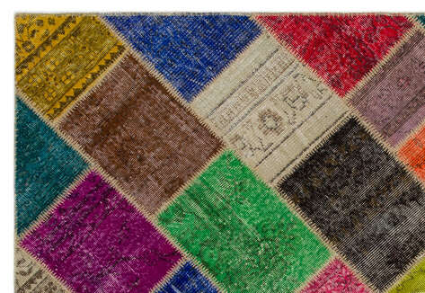 Apex Patchwork Unique Multi Naturel 21662 160 cm X 233 cm - 4