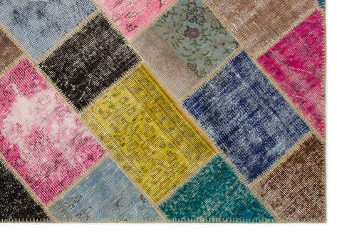 Apex Patchwork Unique Multi Naturel 21668 160 cm X 233 cm - 5