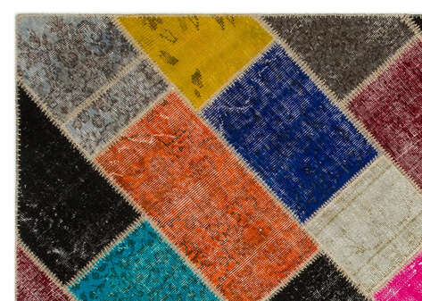 Apex Patchwork Unique Multi Naturel 21669 160 cm X 233 cm - 4