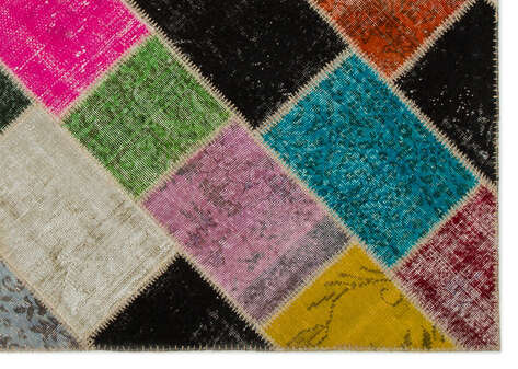 Apex Patchwork Unique Multi Naturel 21669 160 cm X 233 cm - 5