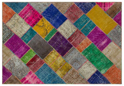 Apex Patchwork Unique Multi Naturel 21670 160 cm X 233 cm - 1