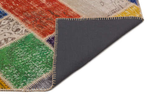 Apex Patchwork Unique Multi Naturel 21671 160 cm X 233 cm - 2