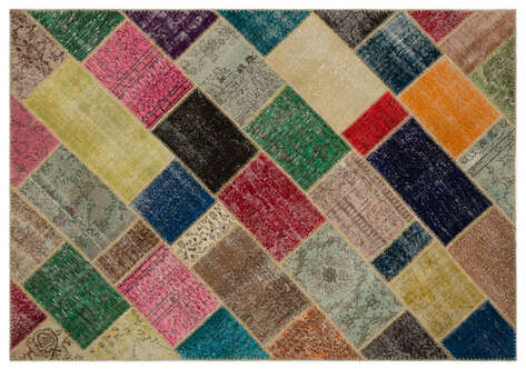 Apex Patchwork Unique Multi Naturel 21673 160 cm X 233 cm - 3