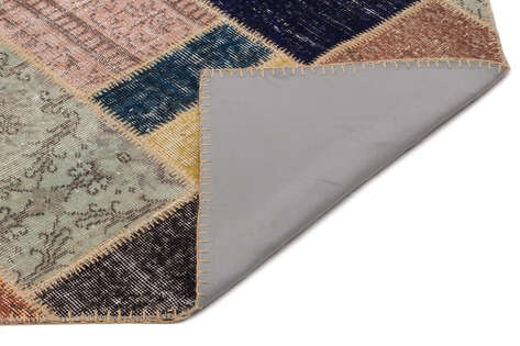 Apex Patchwork Unique Multi Naturel 21673 160 cm X 233 cm - 4