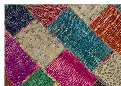 Apex Patchwork Unique Multi Naturel 21674 160 cm X 233 cm - 2