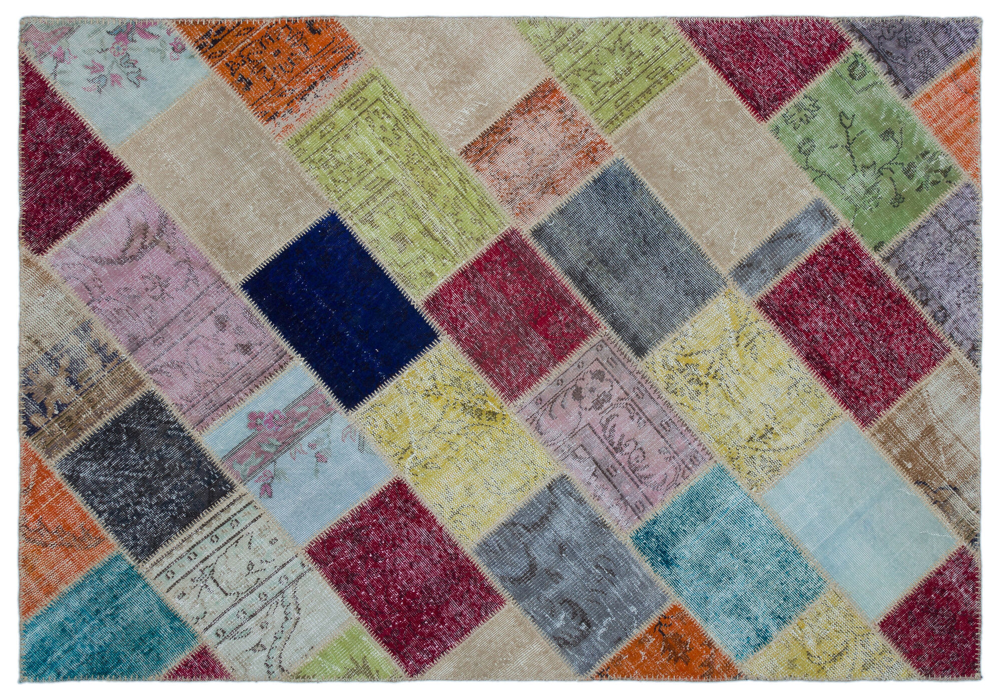 Apex Patchwork Unique Multi Naturel 21951 160 cm X 230 cm