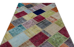 Apex Patchwork Unique Multi Naturel 21951 160 cm X 230 cm (3)