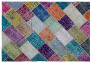 Apex Patchwork Unique Multi Naturel 21954 160 cm X 230 cm - 1