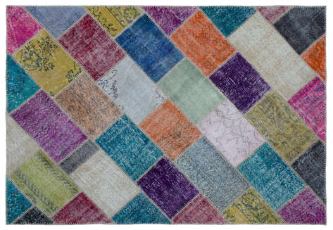 Apex Patchwork Unique Multi Naturel 21954 160 cm X 230 cm - 1