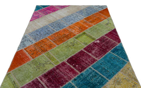 Apex Patchwork Unique Multi Naturel 21955 160 cm X 230 cm - 5