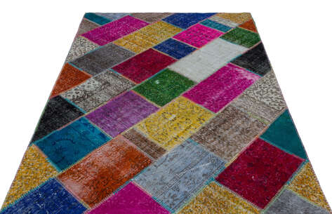 Apex Patchwork Unique Multi Naturel 21958 160 cm X 230 cm - 3