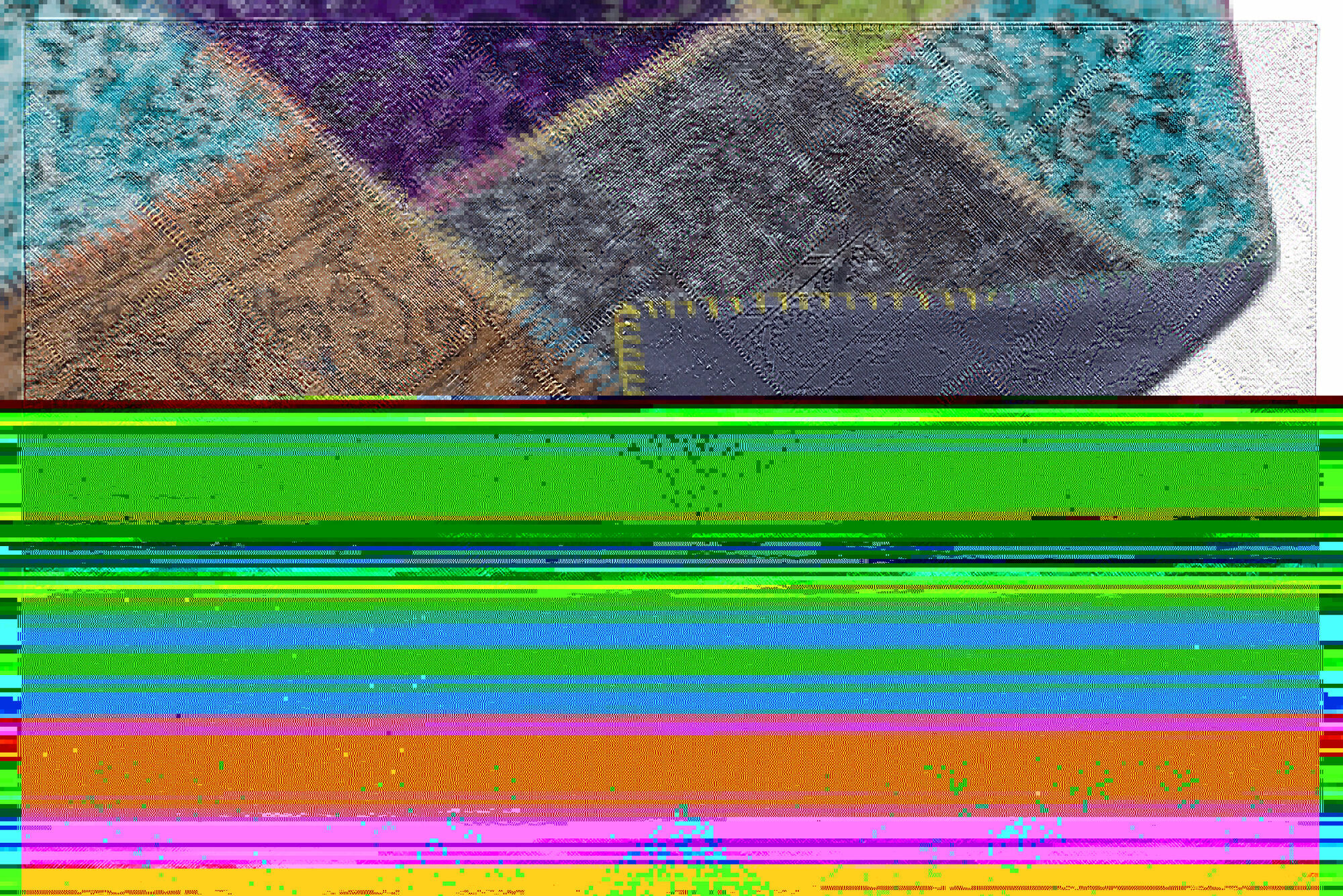 Apex Patchwork Unique Multi Naturel 21959 160 cm X 230 cm