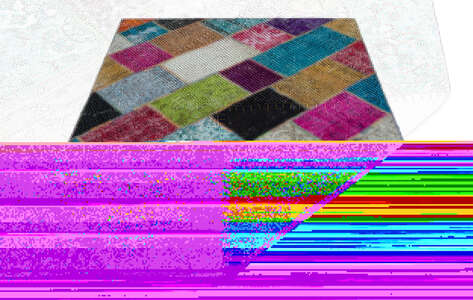 Apex Patchwork Unique Multi Naturel 21959 160 cm X 230 cm - 2