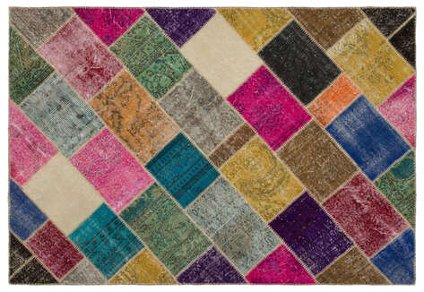 Apex Patchwork Unique Multi Naturel 21987 160 cm X 230 cm - 1