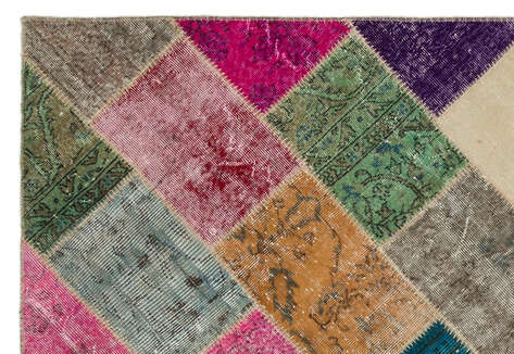 Apex Patchwork Unique Multi Naturel 21987 160 cm X 230 cm - 5