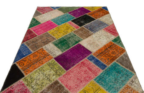 Apex Patchwork Unique Multi Naturel 21990 160 cm X 230 cm - 3