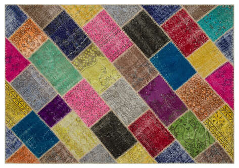 Apex Patchwork Unique Multi Naturel 21992 160 cm X 230 cm - 1