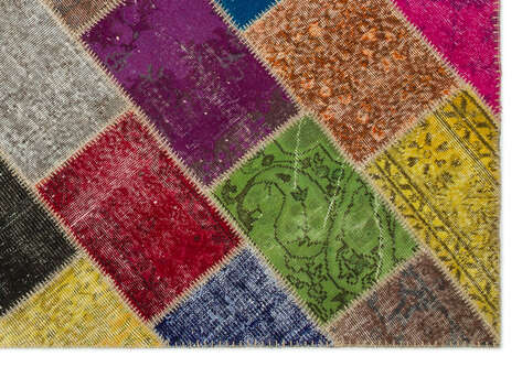Apex Patchwork Unique Multi Naturel 21992 160 cm X 230 cm - 4
