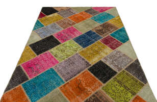 Apex Patchwork Unique Multi Naturel 21994 160 cm X 230 cm (1)