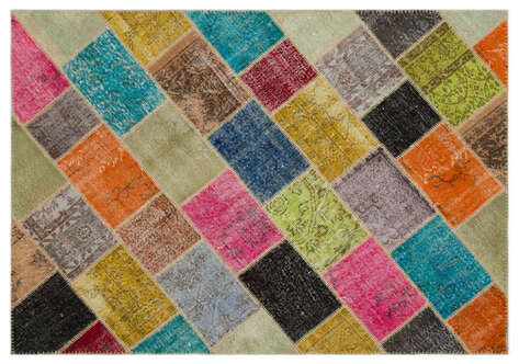 Apex Patchwork Unique Multi Naturel 21994 160 cm X 230 cm - 4