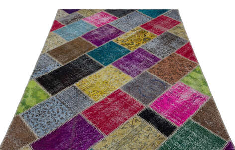 Apex Patchwork Unique Multi Naturel 22005 160 cm X 230 cm - 2