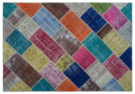 Apex Patchwork Unique Multi Naturel 22011 160 cm X 230 cm - 1