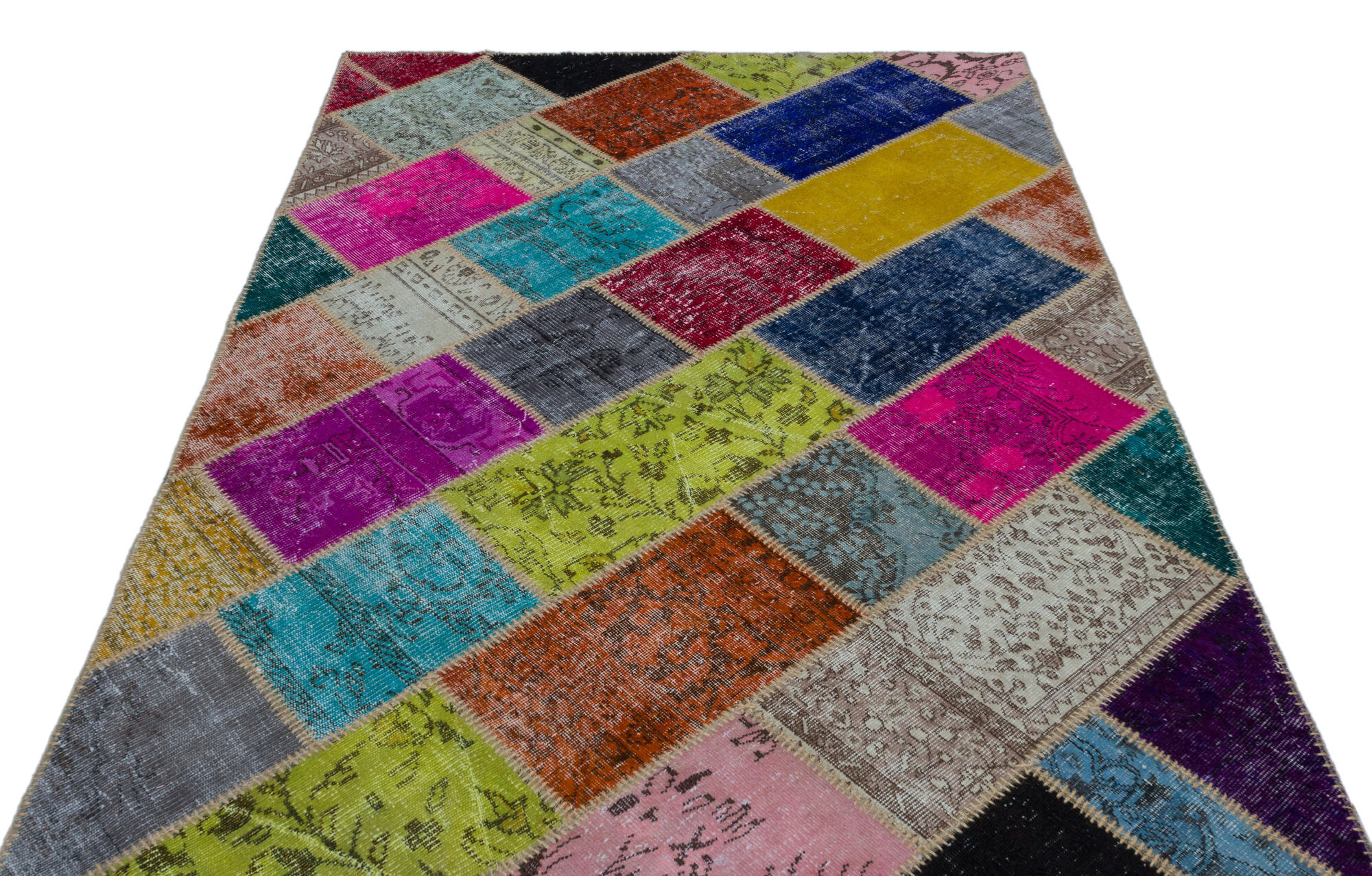 Apex Patchwork Unique Multi Naturel 22012 160 cm X 230 cm