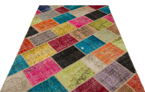 Apex Patchwork Unique Multi Naturel 22020 160 cm X 230 cm - 3