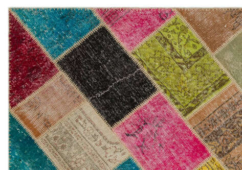 Apex Patchwork Unique Multi Naturel 22020 160 cm X 230 cm - 4