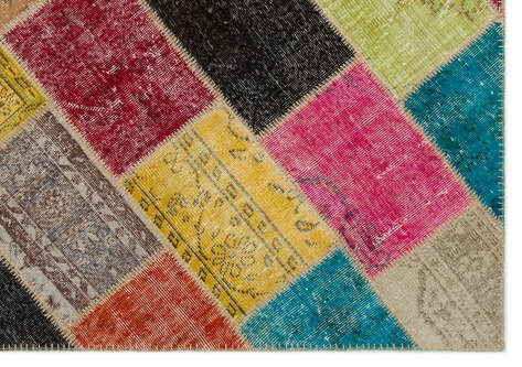 Apex Patchwork Unique Multi Naturel 22020 160 cm X 230 cm - 5