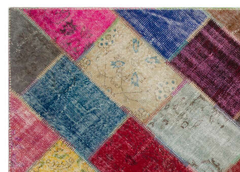 Apex Patchwork Unique Multi Naturel 22033 160 cm X 230 cm - 4