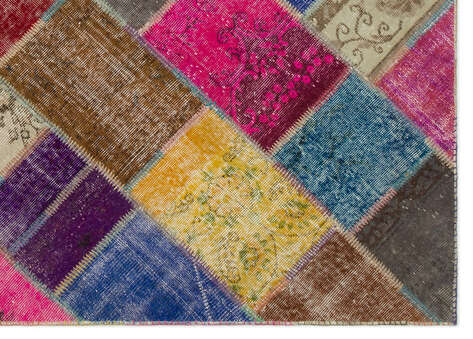 Apex Patchwork Unique Multi Naturel 22033 160 cm X 230 cm - 5