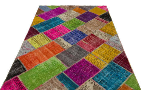 Apex Patchwork Unique Multi Naturel 22035 160 cm X 230 cm - 3