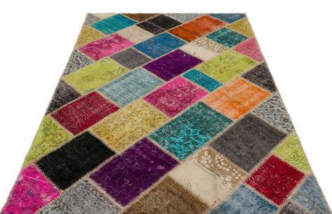 Apex Patchwork Unique Multi Naturel 22037 160 cm X 230 cm - 3