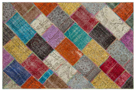 Apex Patchwork Unique Multi Naturel 22039 160 cm X 230 cm - 1