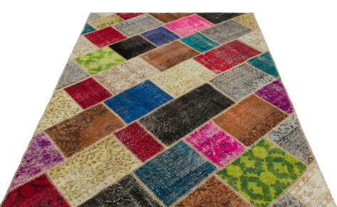 Apex Patchwork Unique Multi Naturel 22040 160 cm X 230 cm - 3