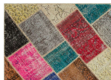 Apex Patchwork Unique Multi Naturel 22040 160 cm X 230 cm - 4