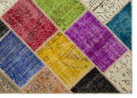 Apex Patchwork Unique Multi Naturel 22042 160 cm X 230 cm - 1