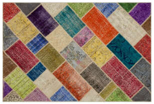 Apex Patchwork Unique Multi Naturel 22044 160 cm X 230 cm (1)
