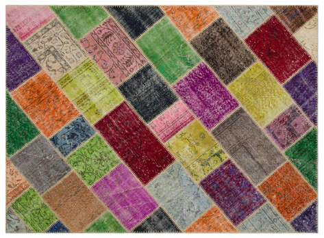 Apex Patchwork Unique Multi Naturel 22046 160 cm X 230 cm - 1