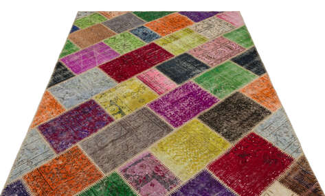Apex Patchwork Unique Multi Naturel 22046 160 cm X 230 cm - 3