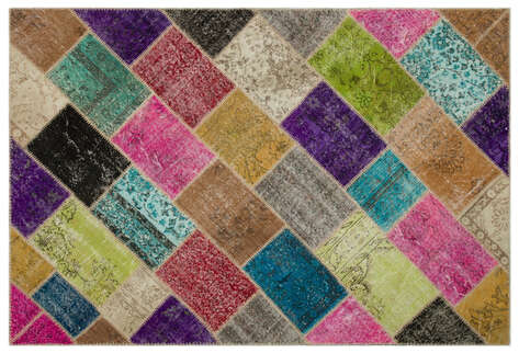 Apex Patchwork Unique Multi Naturel 22050 160 cm X 230 cm - 5