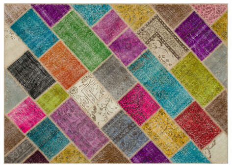 Apex Patchwork Unique Multi Naturel 22052 160 cm X 230 cm - 1
