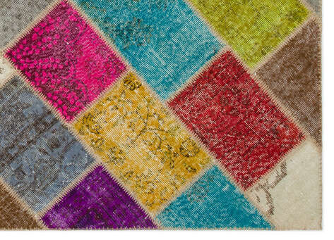 Apex Patchwork Unique Multi Naturel 22052 160 cm X 230 cm - 5