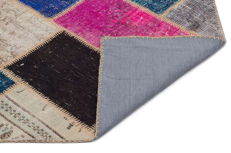 Apex Patchwork Unique Multi Naturel 22053 160 cm X 230 cm - 3