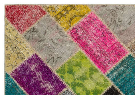 Apex Patchwork Unique Multi Naturel 22057 160 cm X 230 cm - 4