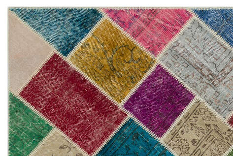 Apex Patchwork Unique Multi Naturel 22058 160 cm X 230 cm - 4