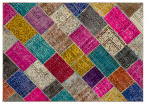Apex Patchwork Unique Multi Naturel 22065 160 cm X 230 cm - 1