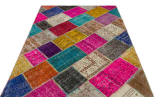 Apex Patchwork Unique Multi Naturel 22065 160 cm X 230 cm (3)
