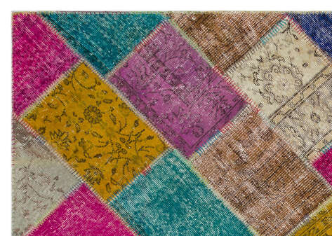 Apex Patchwork Unique Multi Naturel 22065 160 cm X 230 cm - 4